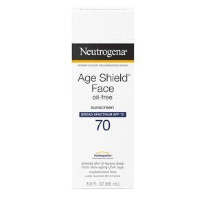 Neutrogena Age Shield Face Oil-Free Sunscreen Lotion with Broad Spectrum SPF 70